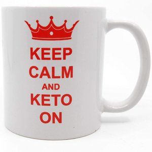 Keep Calm & Ketogenic Coffee Mug Gift Tea Drink Mug